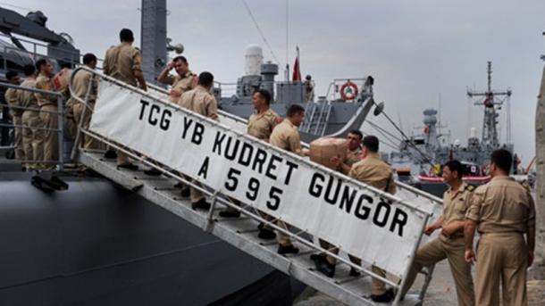 土耳其船队从非洲之旅中返回